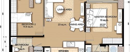2 bedroom