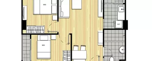 2 bedroom