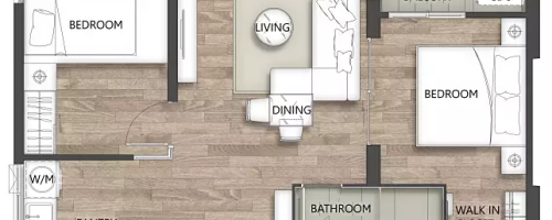 2 bedroom