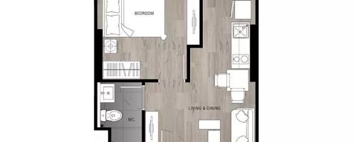 1 bedroom